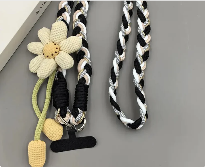🌞Cute Floral Phone Crossbody Lanyard -Hands-Free & Stylish!