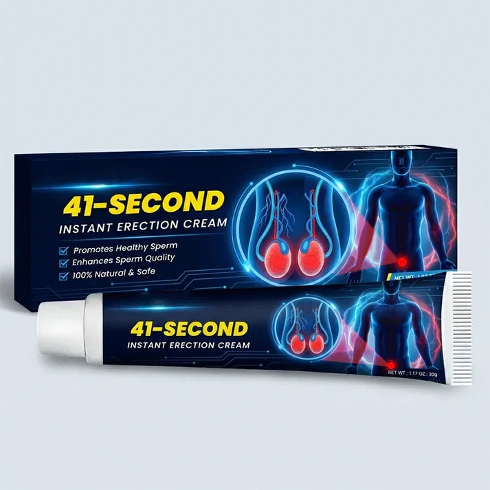 41-Second Instant Erection Cream — Instant Power, Lasting Confidence