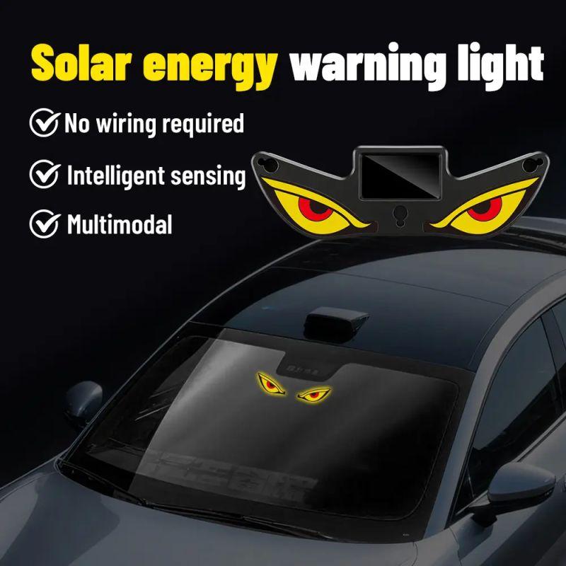 💥LAST DAY 70% OFF-🚗Car Rear Window Dynamic LED Display – Vampire Devil Eye Emoji Panel, Auto Decorative Light