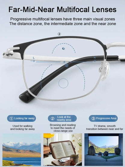 🌎Ends Today: 50% OFF!🔥👓Ultra Light Anti Blue Presbyopic Glasses✨