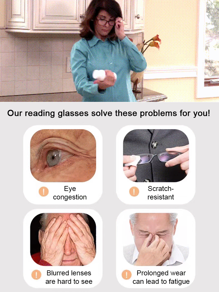 🌎Ends Today: 50% OFF!🔥👓Ultra Light Anti Blue Presbyopic Glasses✨