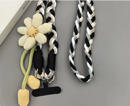 🌞Cute Floral Phone Crossbody Lanyard -Hands-Free & Stylish!