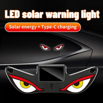 💥LAST DAY 70% OFF-🚗Car Rear Window Dynamic LED Display – Vampire Devil Eye Emoji Panel, Auto Decorative Light