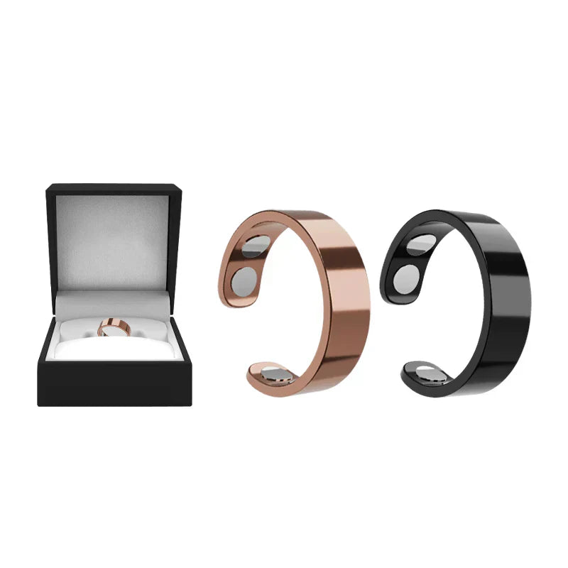Magnetic Ring - Elegant Stainless Steel Ring - Magnet Rings