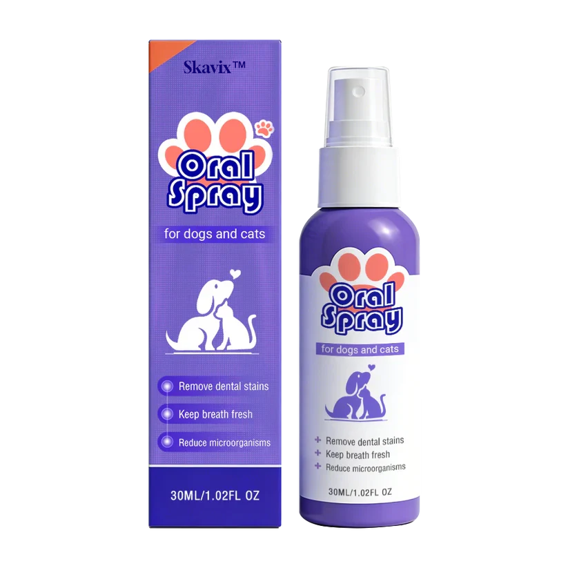 Pet Oral Spray ✅FDA Approved | Freshen Breath, Remove Tartar & Promote gum regeneration, stabilize teeth 🦷🦷
