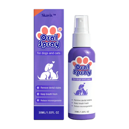 Pet Oral Spray ✅FDA Approved | Freshen Breath, Remove Tartar & Promote gum regeneration, stabilize teeth 🦷🦷