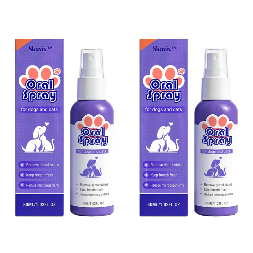 Pet Oral Spray ✅FDA Approved | Freshen Breath, Remove Tartar & Promote gum regeneration, stabilize teeth 🦷🦷