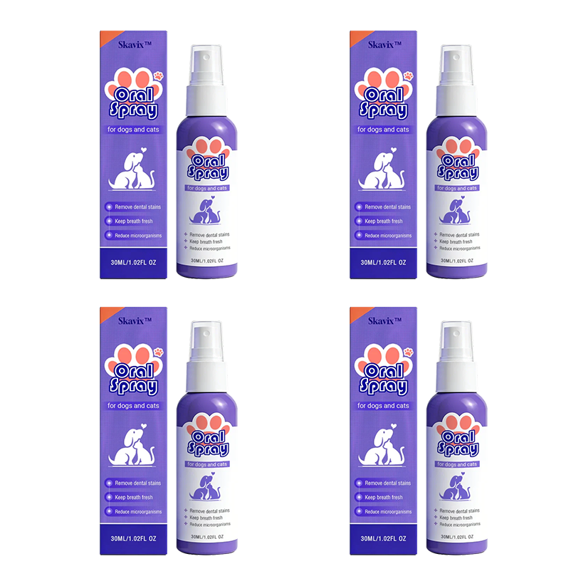 Pet Oral Spray ✅FDA Approved | Freshen Breath, Remove Tartar & Promote gum regeneration, stabilize teeth 🦷🦷