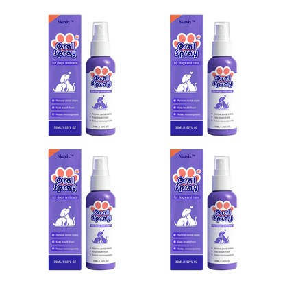 Pet Oral Spray ✅FDA Approved | Freshen Breath, Remove Tartar & Promote gum regeneration, stabilize teeth 🦷🦷