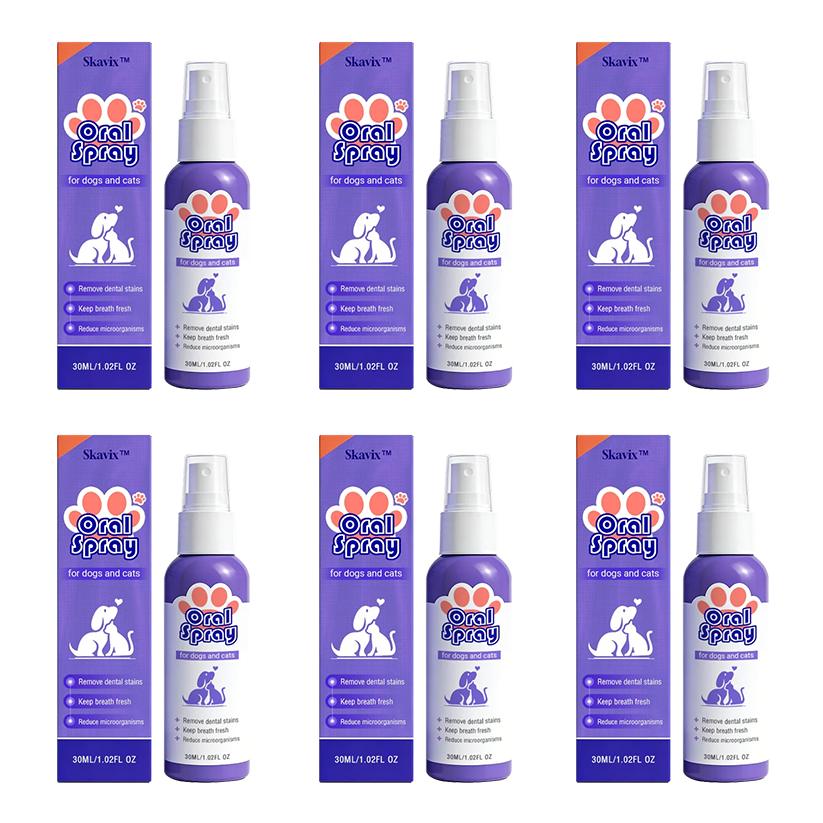 Pet Oral Spray ✅FDA Approved | Freshen Breath, Remove Tartar & Promote gum regeneration, stabilize teeth 🦷🦷