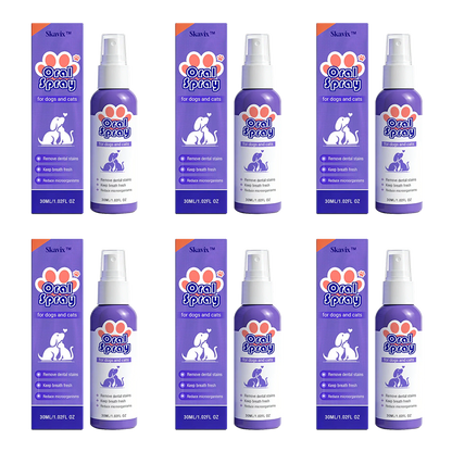 Pet Oral Spray ✅FDA Approved | Freshen Breath, Remove Tartar & Promote gum regeneration, stabilize teeth 🦷🦷