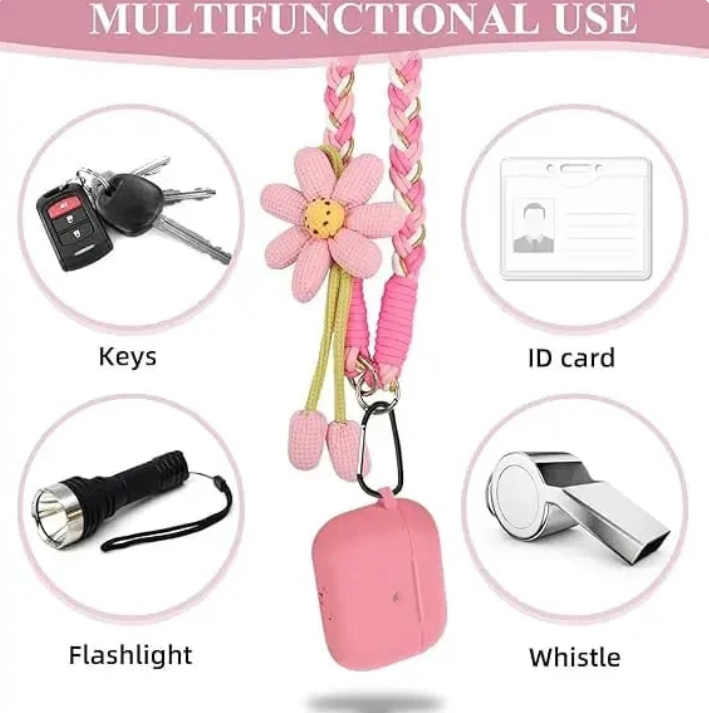 🌞Cute Floral Phone Crossbody Lanyard -Hands-Free & Stylish!