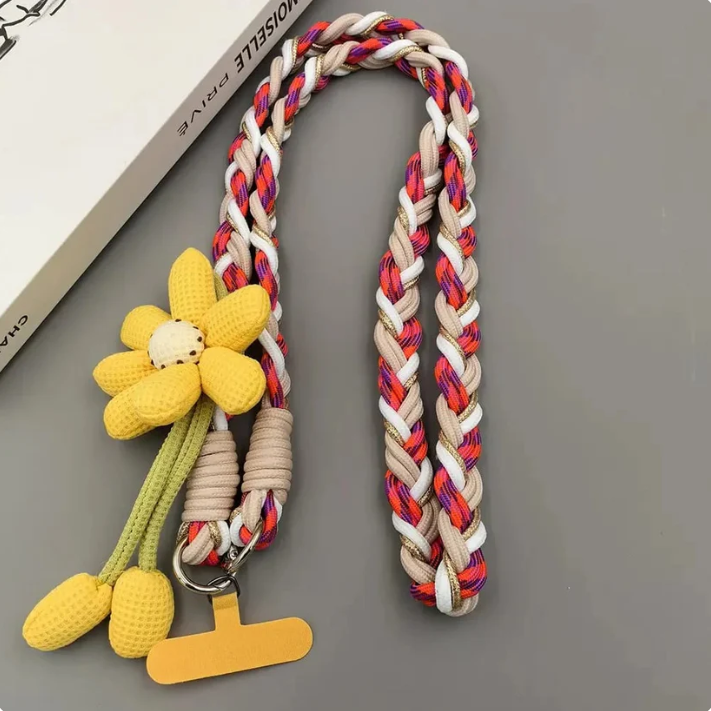 🌞Cute Floral Phone Crossbody Lanyard -Hands-Free & Stylish!