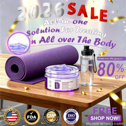 2026⏰Black Friday Limited-Time Special Offer: BUY 1 GET 1 FREE🔥SEAGRIL™ Turmeric & Emu Oil Arthritis Soothing Pain Relief Massage Gel 👨‍⚕️ American Osteopathic Association (AOA) Approved