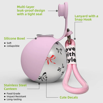 Portable thermal bottle