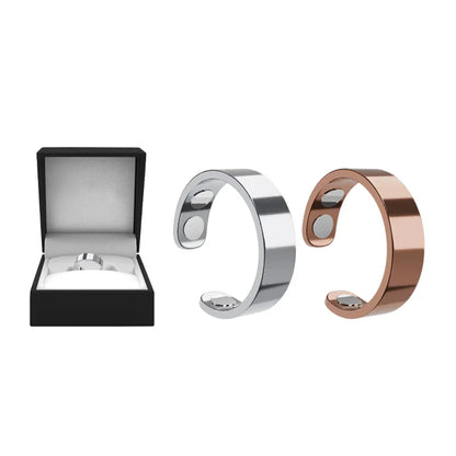 Magnetic Ring - Elegant Stainless Steel Ring - Magnet Rings