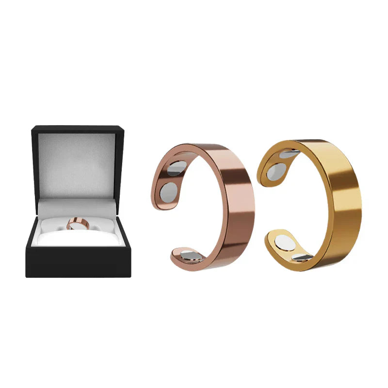 Magnetic Ring - Elegant Stainless Steel Ring - Magnet Rings