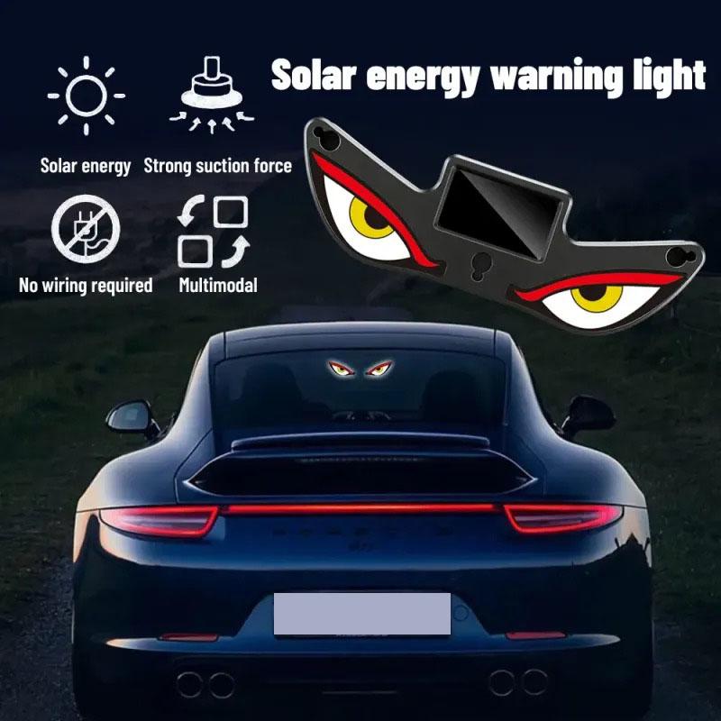 💥LAST DAY 70% OFF-🚗Car Rear Window Dynamic LED Display – Vampire Devil Eye Emoji Panel, Auto Decorative Light