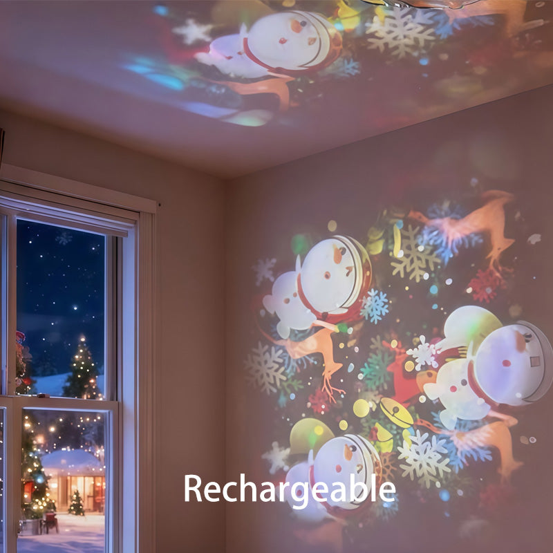 🎁2026 Hot Sale🔥Dynamic Rotating LED Projector Light